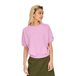 CHAMPION SHORT SLEEVE SWEATSHIRT เสื้อยืดทีเชิ๊ตผู้หญิง - Rev Online
