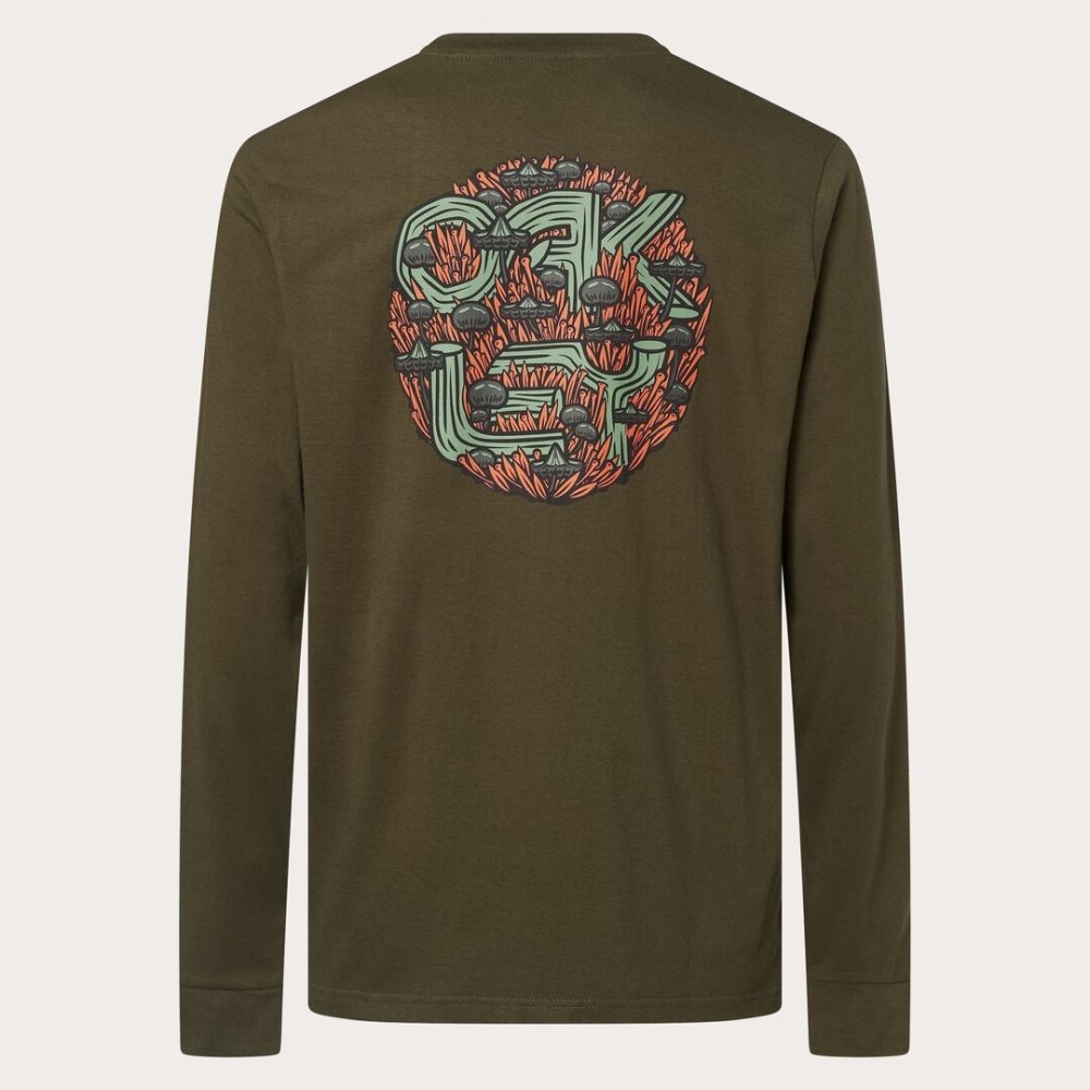 OAKLEY AGARICUS NASSA LS CREW เสื้อยืดทีเชิ๊ตผู้ชาย - Rev Online