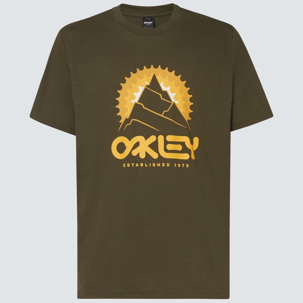OAKLEY MOUNTAINS OUT B1B TEE เสื้อยืดทีเชิ๊ตผู้ชาย - Rev Online