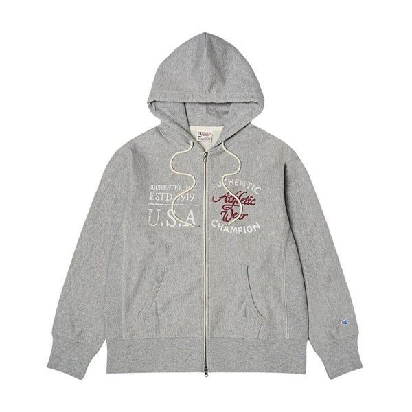 CHAMPION Reverse Weave Hood Zip-Up เสื้อฮู้ดผู้ชาย