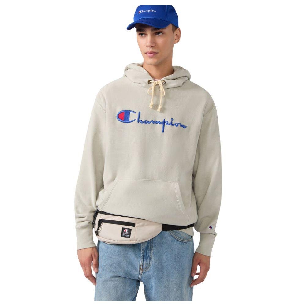 CHAMPION HOODED SWEATSHIRT เสื้อฮู้ดดี้ผู้ชาย - Rev Online