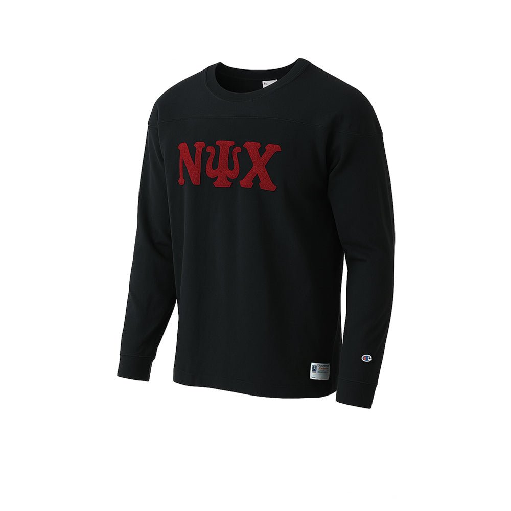 CHAMPION - LONG SLEEVE FOOTBALL T - SHIRT UNISEX - Rev Online