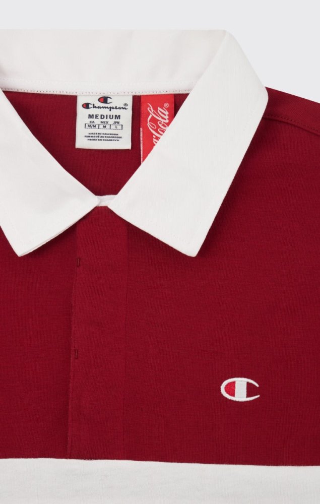 CHAMPION - STRIPED POLO Men - Rev Online