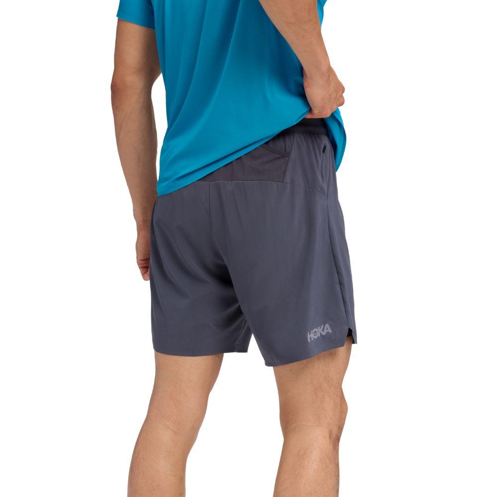 HOKA GLIDE 7INCH SHORT 2IN1 กางเกงวิ่งผู้ชาย - Rev Online
