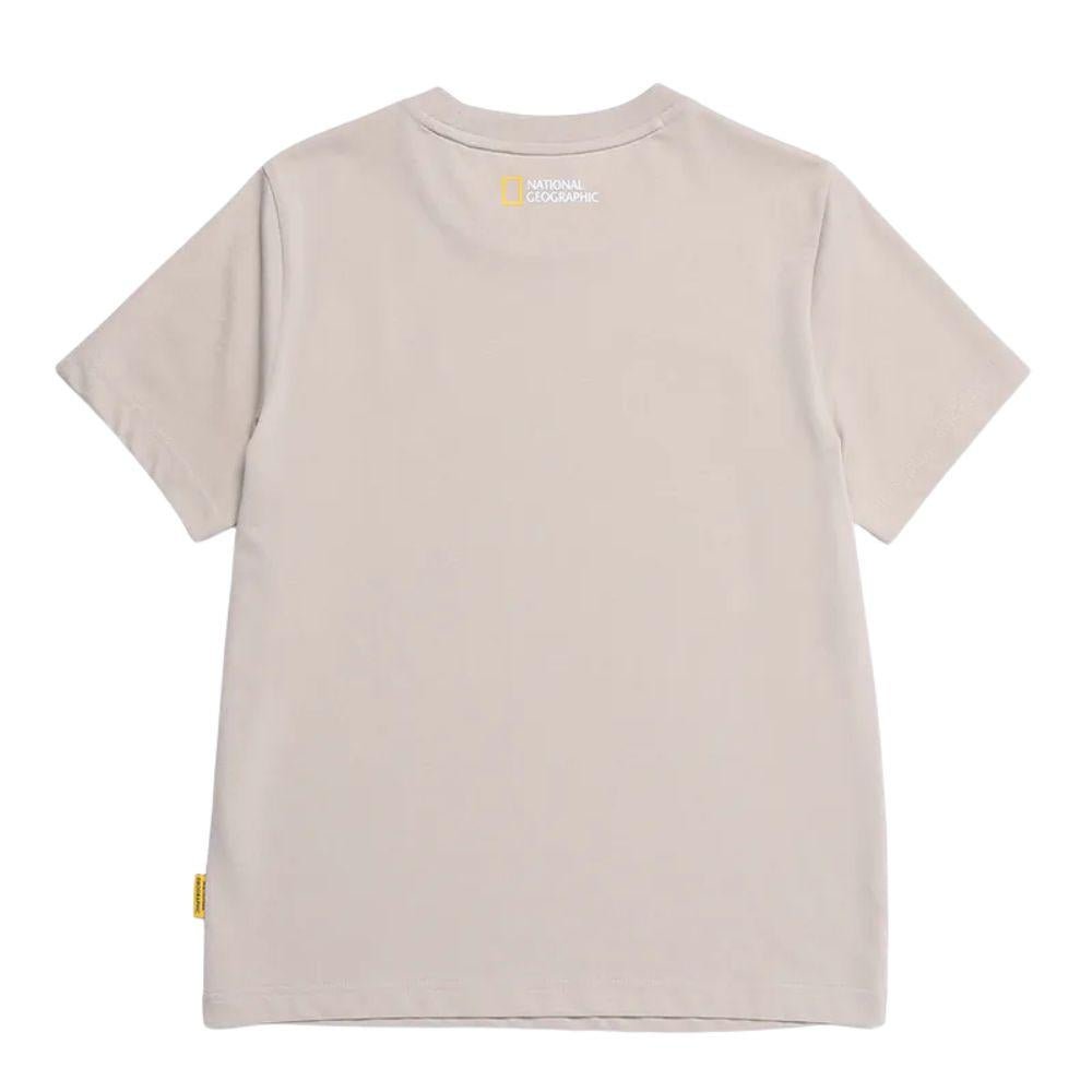 NATIONAL GEOGRAPHIC NEODY SMALL LOGO BASIC FIT เสื้อยืดทีเชิ๊ตสำหรับผู้ชายและผู้หญิง - Rev Online