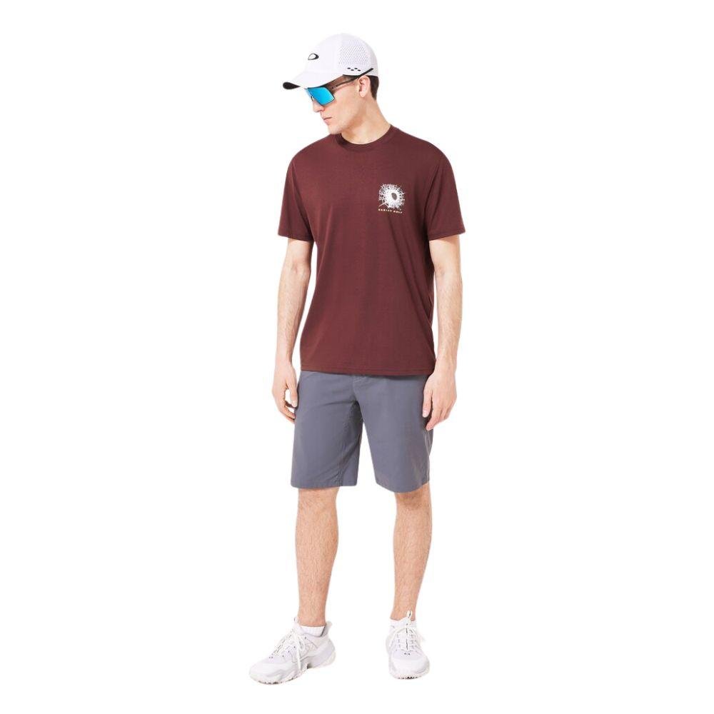 OAKLEY OAKLEY GOLF BROKEN GLASS เสื้อยืดทีเชิ๊ตผู้ชาย - Rev Online