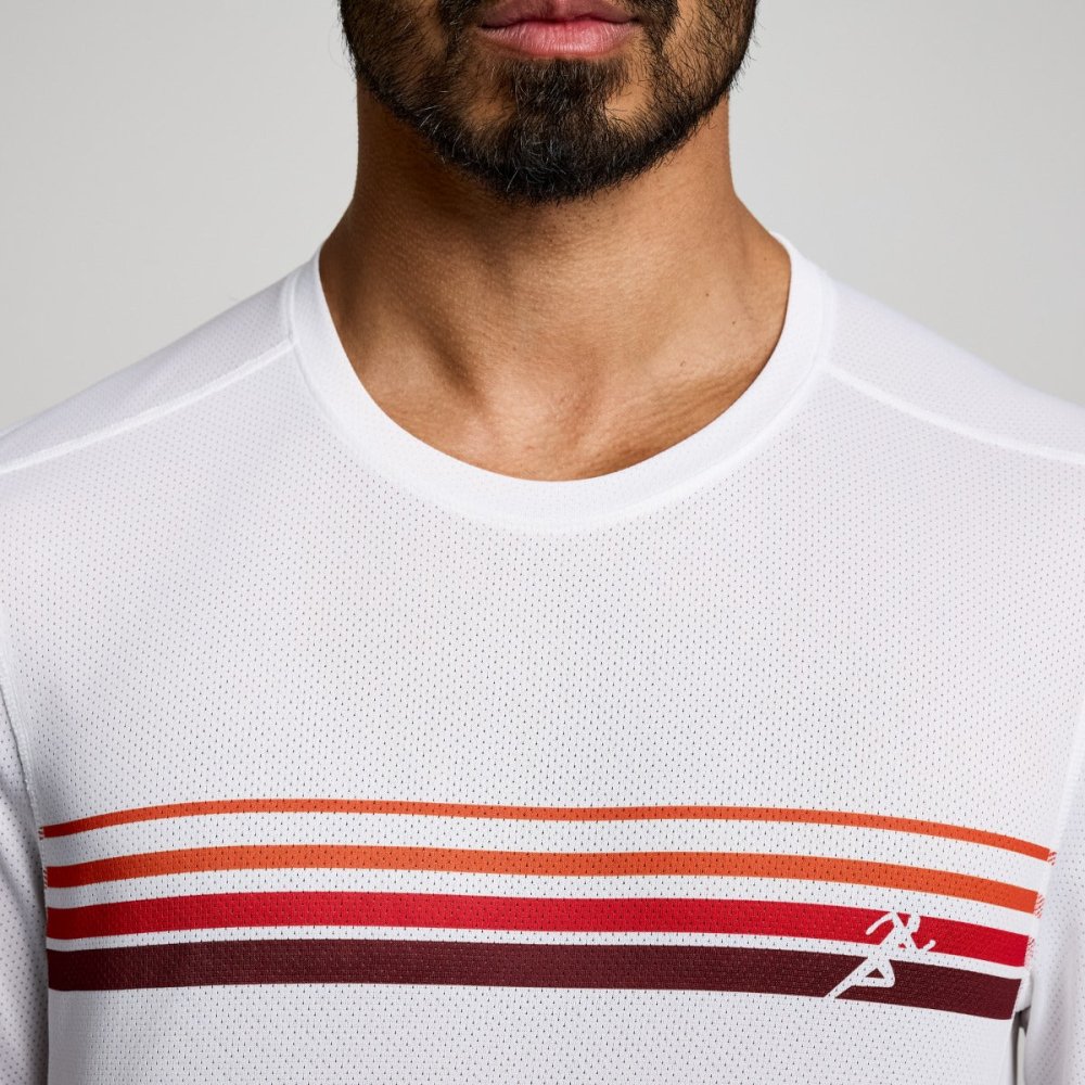 SAUCONY - STOPWATCH GRAPHIC SHORT SLEEVE Men - Rev Online