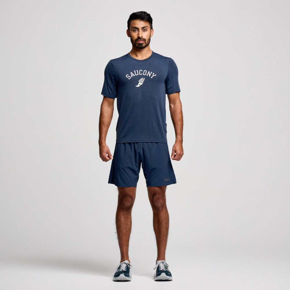 SAUCONY - STOPWATCH GRAPHIC SHORT SLEEVE Men - Rev Online