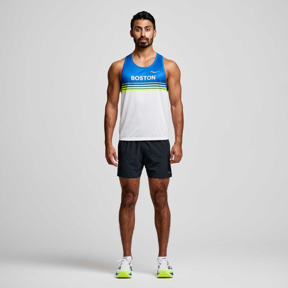 SAUCONY - STOPWATCH GRAPHIC SINGLET Men - Rev Online