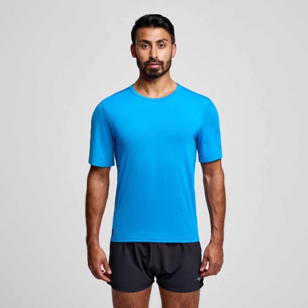 SAUCONY - STOPWATCH SHORT SLEEVE Men - Rev Online