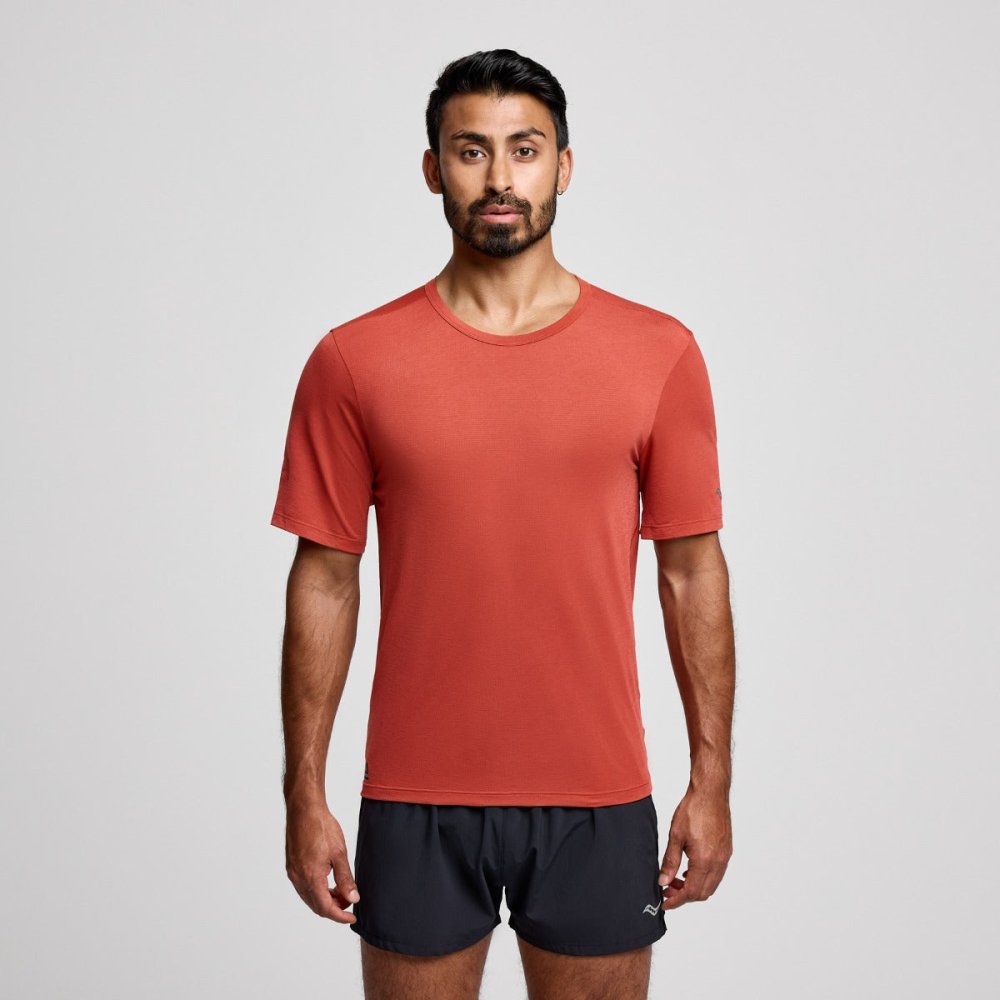 SAUCONY - STOPWATCH SHORT SLEEVE Men - Rev Online
