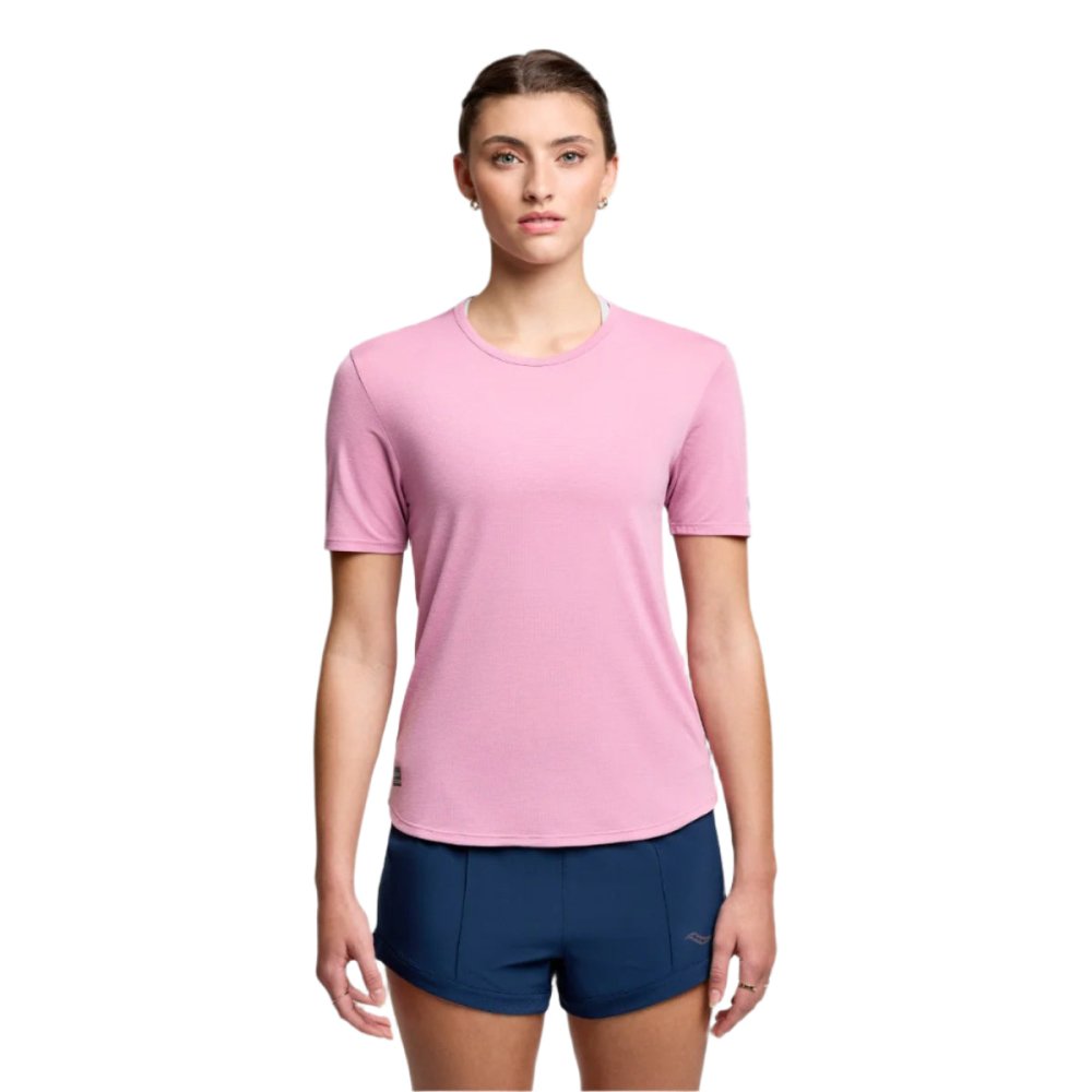 SAUCONY - STOPWATCH SHORT SLEEVE Women - Rev Online