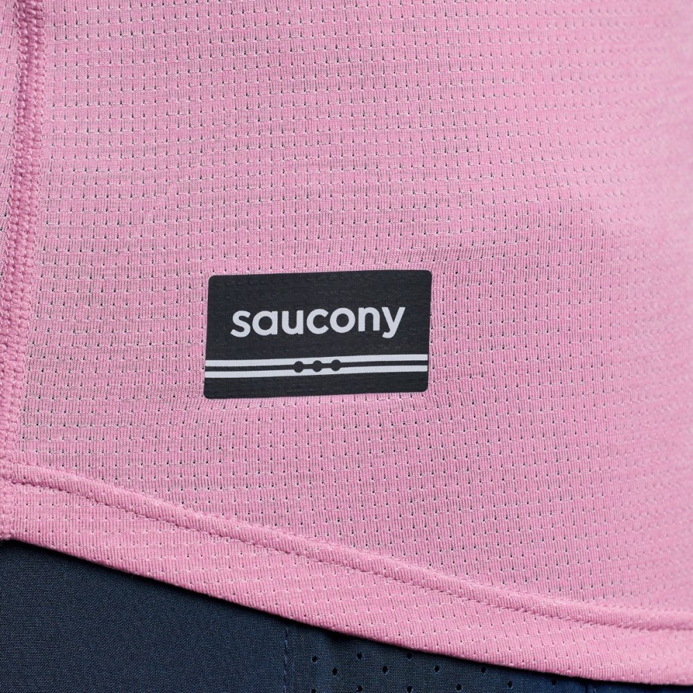 SAUCONY - STOPWATCH SHORT SLEEVE Women - Rev Online
