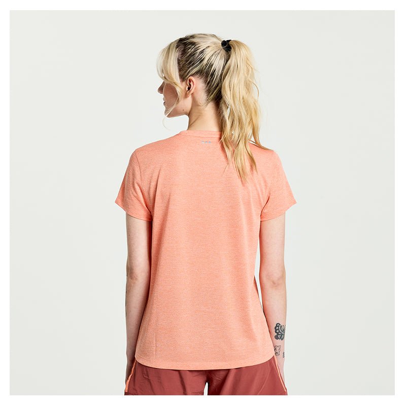 SAUCONY - STOPWATCH SHORT SLEEVE Women - Rev Online