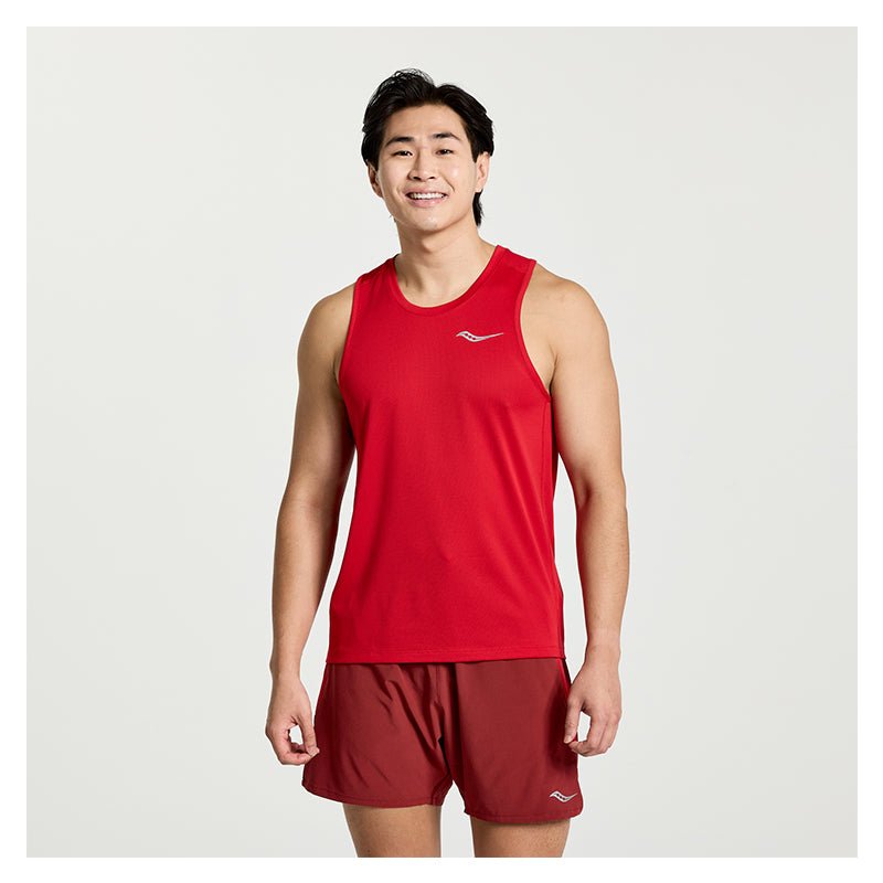 SAUCONY - STOPWATCH SINGLET Men - Rev Online
